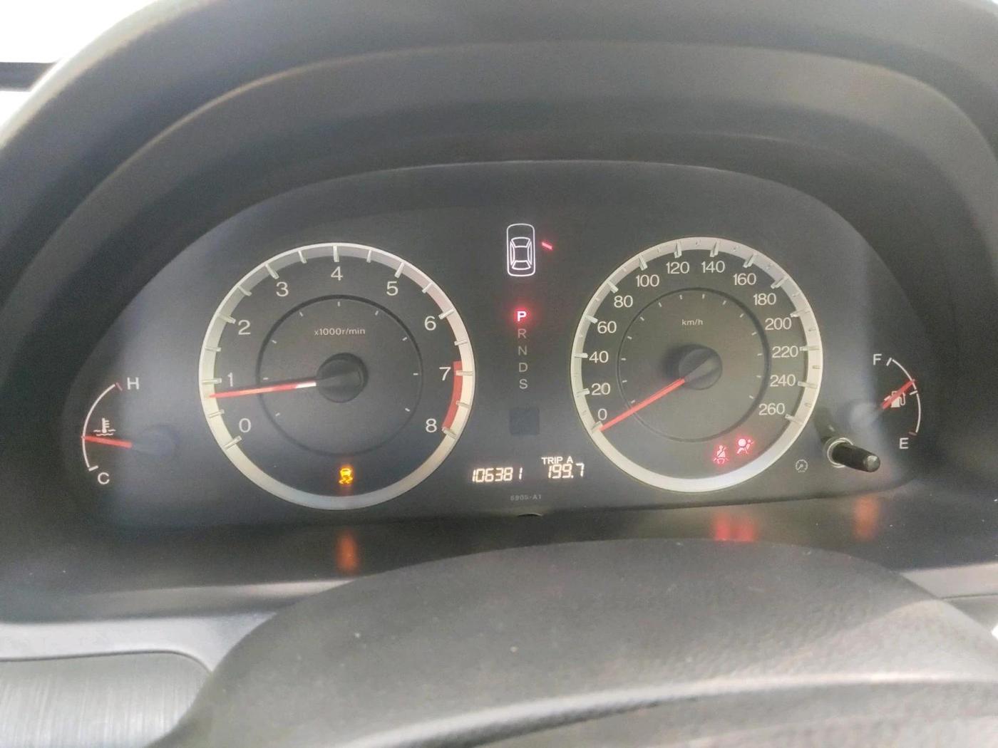 2011 Honda Accord 2.4L I-VTEC AT, Petrol, Automatic, 1,06,381 km, interior