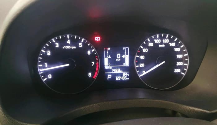 2016 Hyundai Creta SX PLUS AT 1.6 PETROL, Petrol, Automatic, 69,485 km, interior