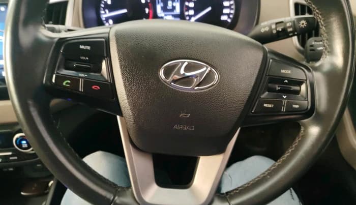 2016 Hyundai Creta SX PLUS AT 1.6 PETROL, Petrol, Automatic, 69,485 km, interior