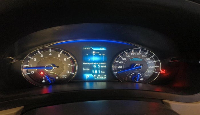 2018 Maruti Ciaz ALPHA  AT 1.5 SHVS PETROL, Petrol, Automatic, 87,816 km, interior