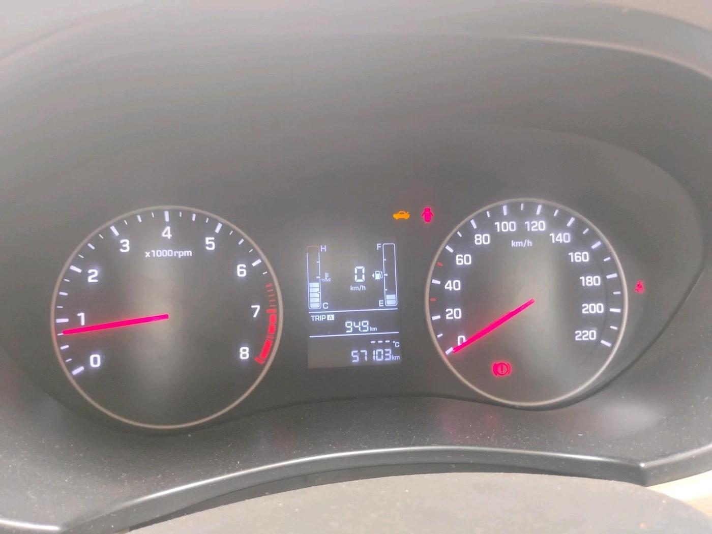 2018 Hyundai Elite i20 MAGNA EXECUTIVE 1.2, CNG, Manual, 57,103 km, interior