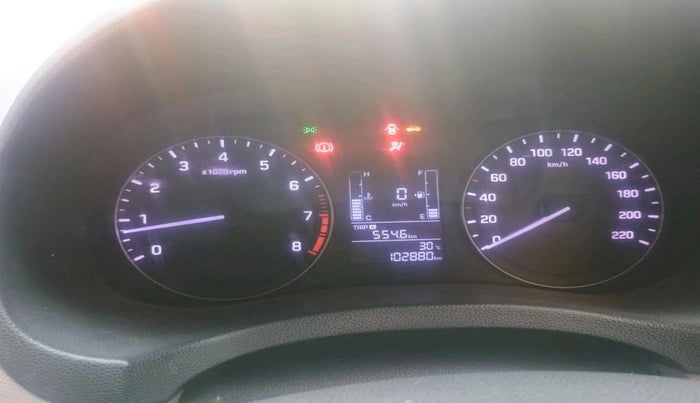 2016 Hyundai Creta SX PLUS 1.6 PETROL, Petrol, Manual, 1,02,880 km, interior