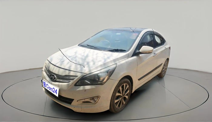 2015 Hyundai Verna FLUIDIC 4S 1.6 VTVT S(O), Petrol, Manual, 1,22,061 km, exterior