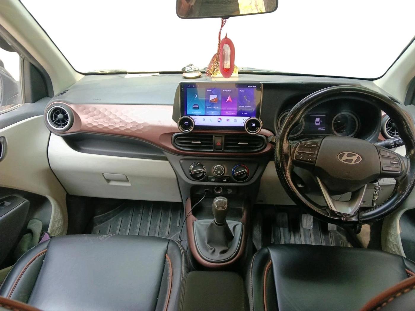 2023 Hyundai AURA S 1.2 CNG, CNG, Manual, 77,966 km, interior