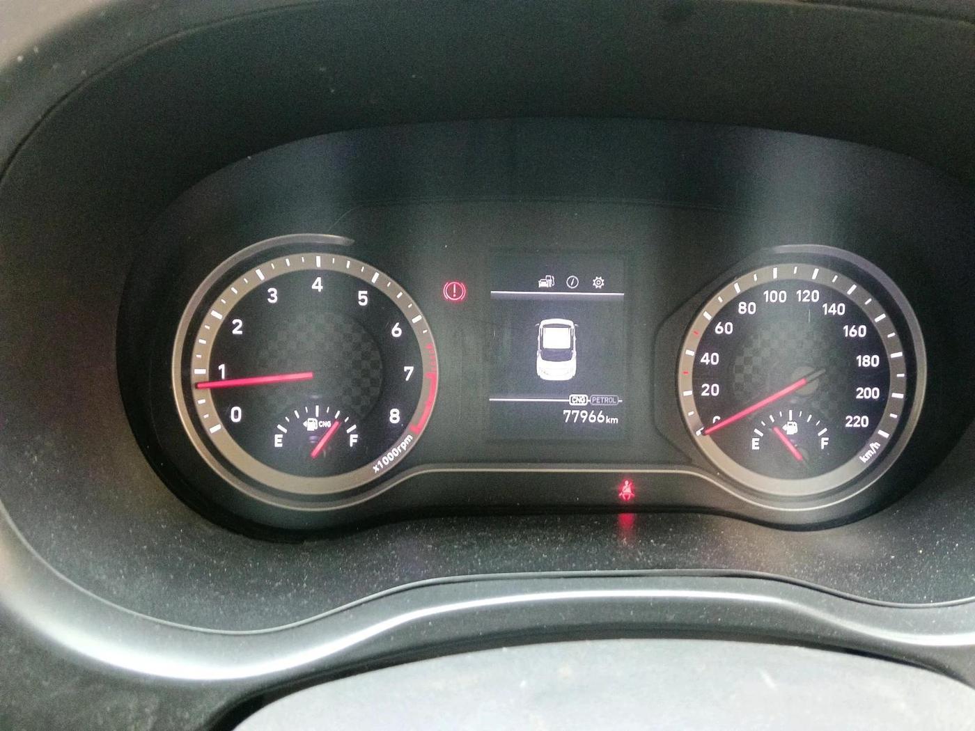 2023 Hyundai AURA S 1.2 CNG, CNG, Manual, 77,966 km, interior