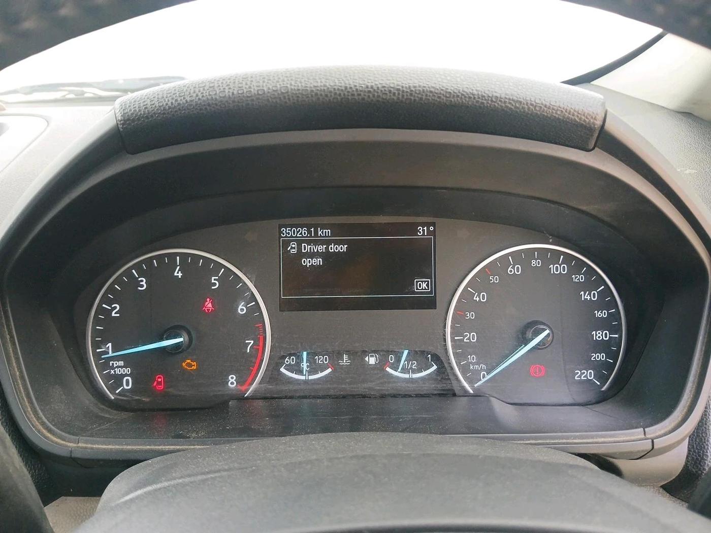 2019 Ford Ecosport TITANIUM + 1.5L PETROL, Petrol, Manual, 35,026 km, interior