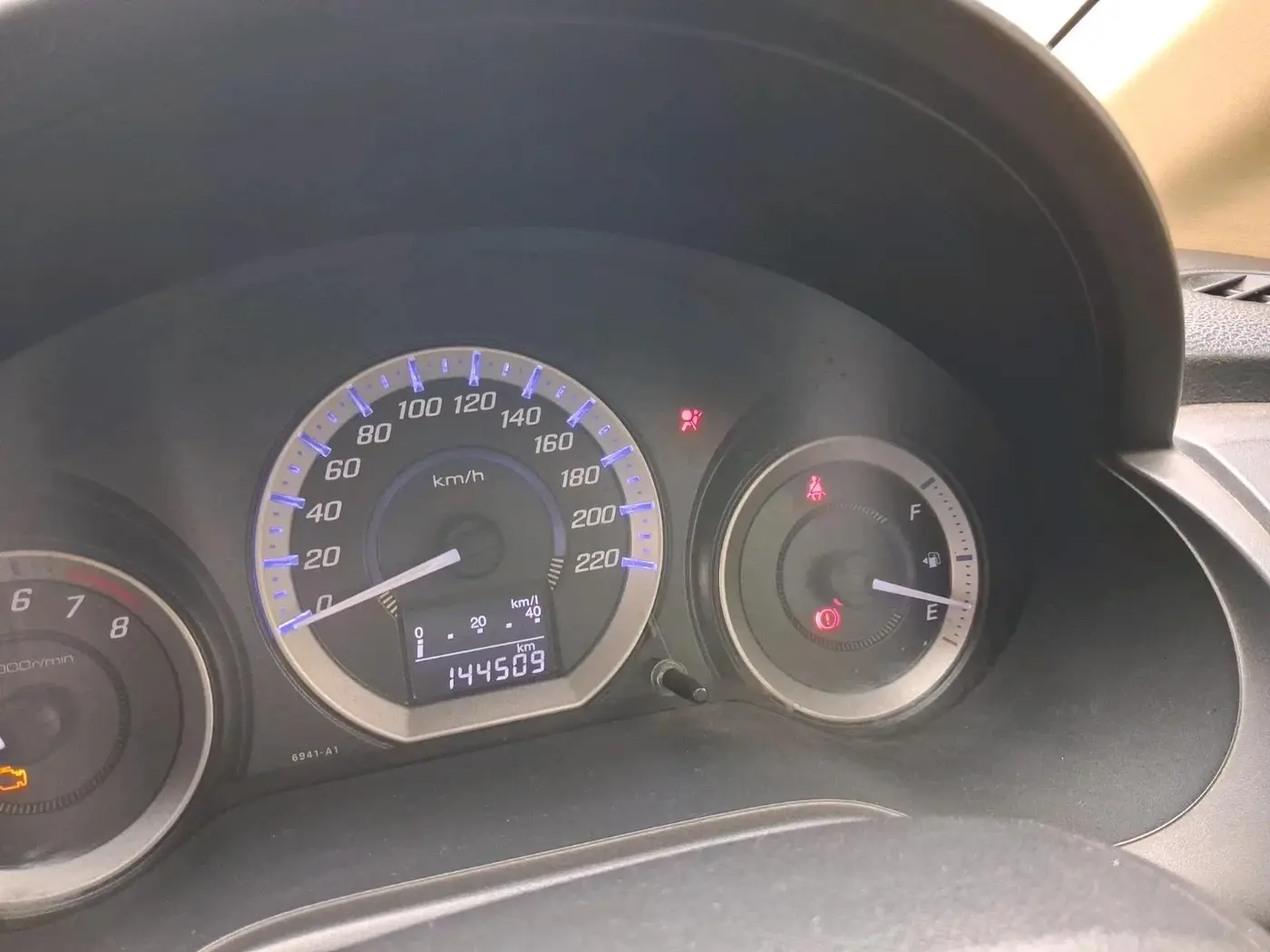 2013 Honda City 1.5L I-VTEC S MT, CNG, Manual, 1,44,735 km, interior