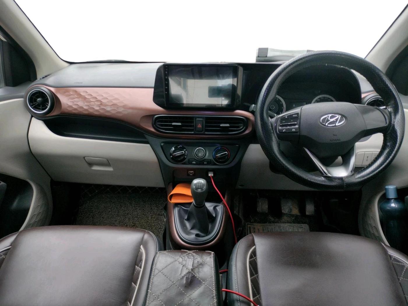 2021 Hyundai AURA S 1.2 CNG, CNG, Manual, 92,934 km, interior