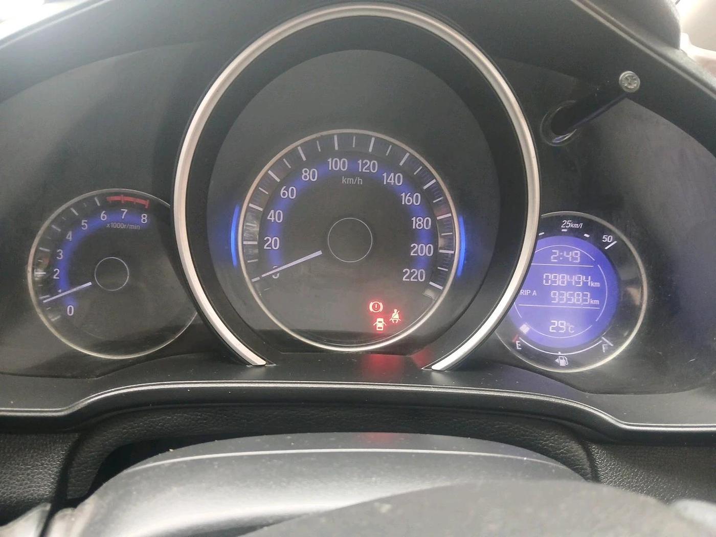 2017 Honda WR-V 1.2L I-VTEC VX MT, Petrol, Manual, 98,494 km, interior