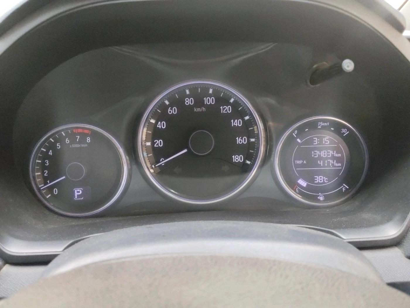 2017 Honda BR-V 1.5L I-VTEC V CVT, CNG, Automatic, 1,34,834 km, interior