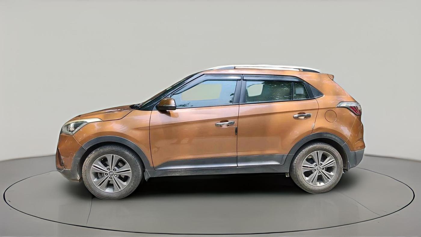 2016 Hyundai Creta SX PLUS AT 1.6 DIESEL, Diesel, Automatic, 2,05,495 km, exterior