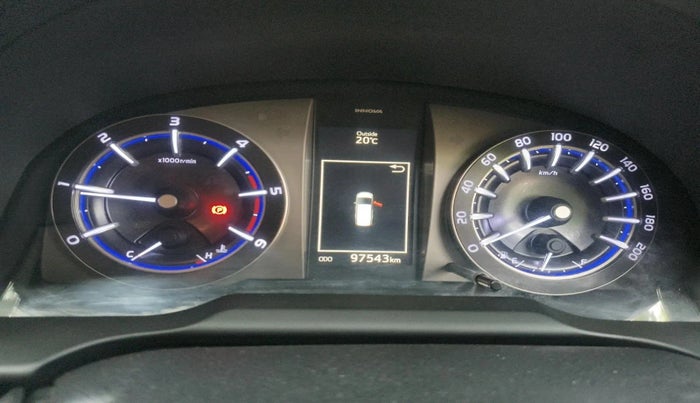 2016 Toyota Innova Crysta 2.4 VX 7 STR, Diesel, Manual, 97,543 km, interior