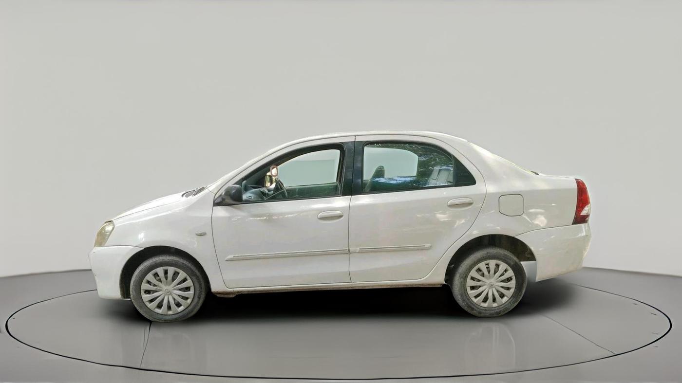 2011 Toyota Etios G, Petrol, Manual, 89,351 km, exterior