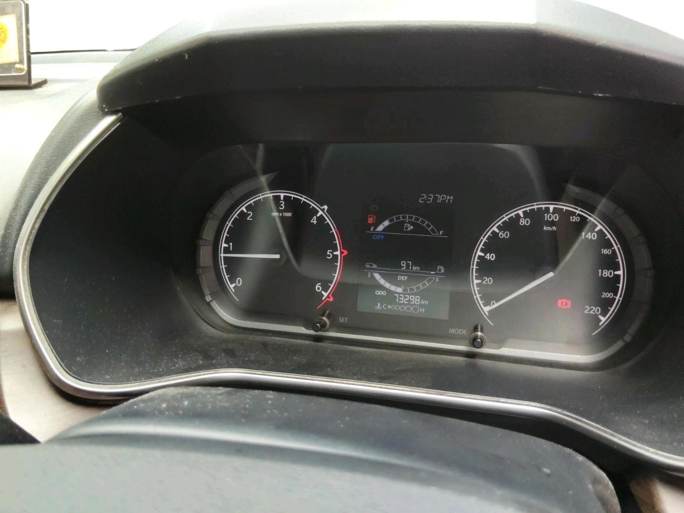 2021 Tata Harrier XT PLUS 2.0L KRYOTEC, Diesel, Manual, 73,298 km, interior