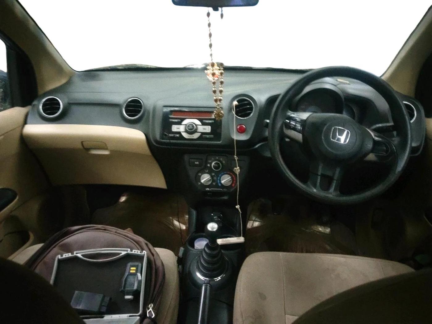 2014 Honda Amaze 1.2L I-VTEC S, Petrol, Manual, 58,237 km, interior