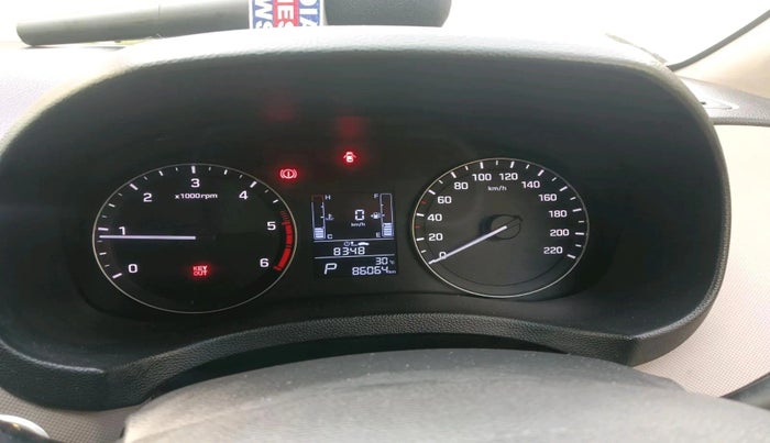 2017 Hyundai Creta SX PLUS AT 1.6 DIESEL, Diesel, Automatic, 86,064 km, interior