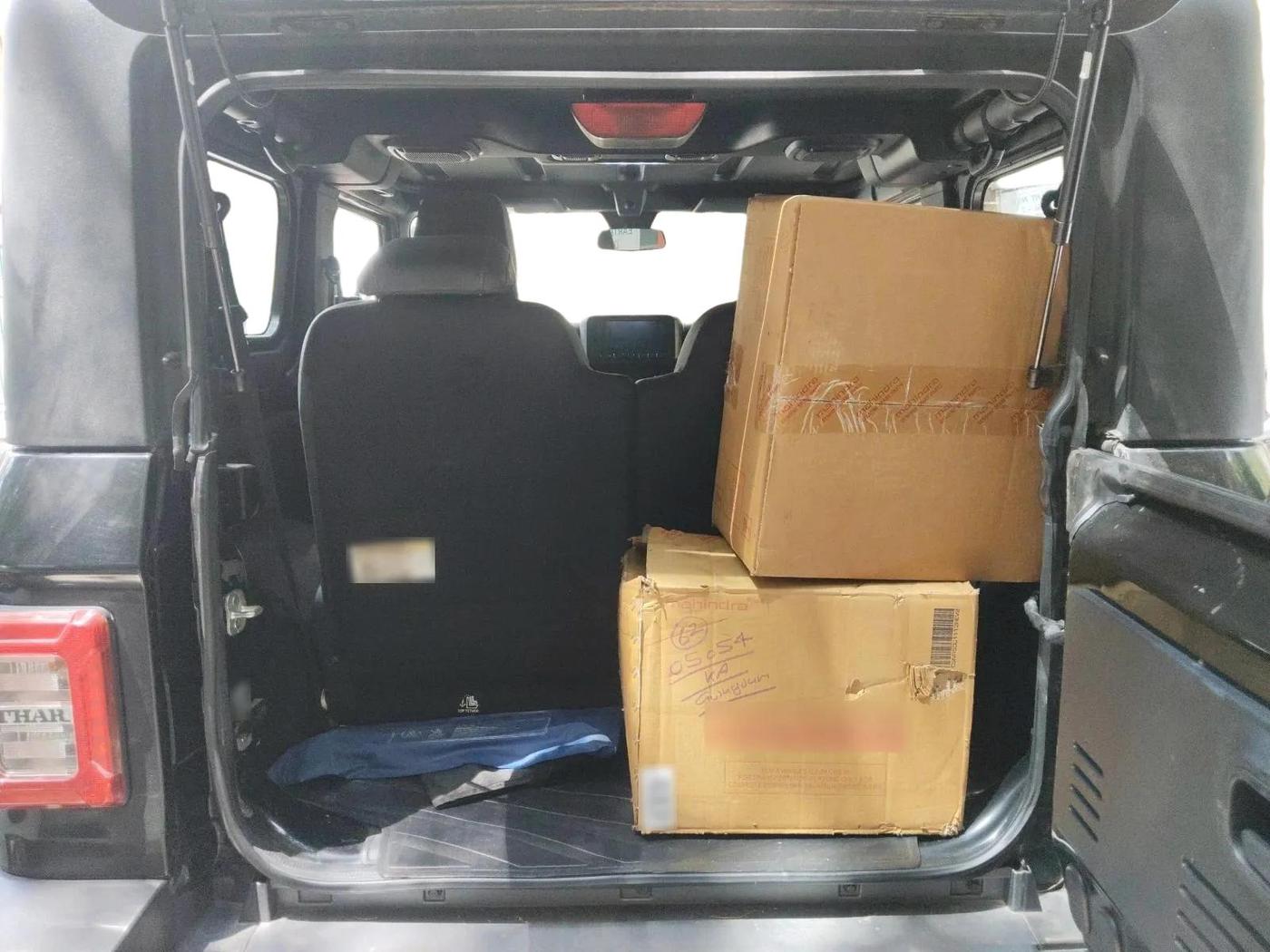 2020 Mahindra Thar LX D AT 4WD HT, Diesel, Automatic, 33,251 km, exterior