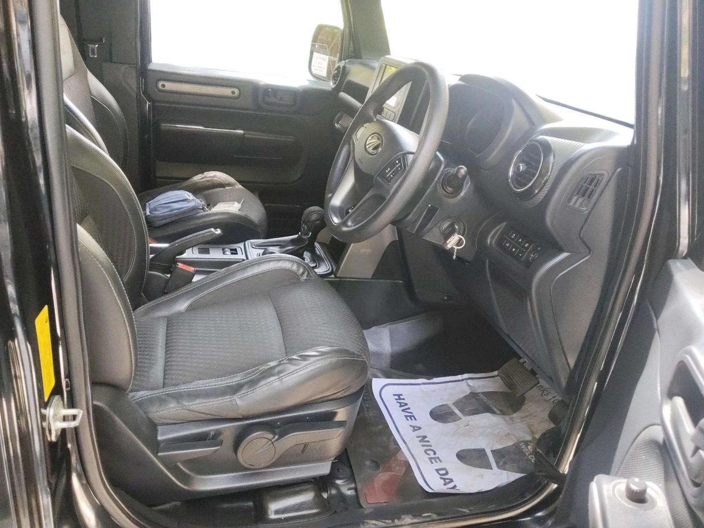 2020 Mahindra Thar LX D AT 4WD HT, Diesel, Automatic, 33,251 km, interior