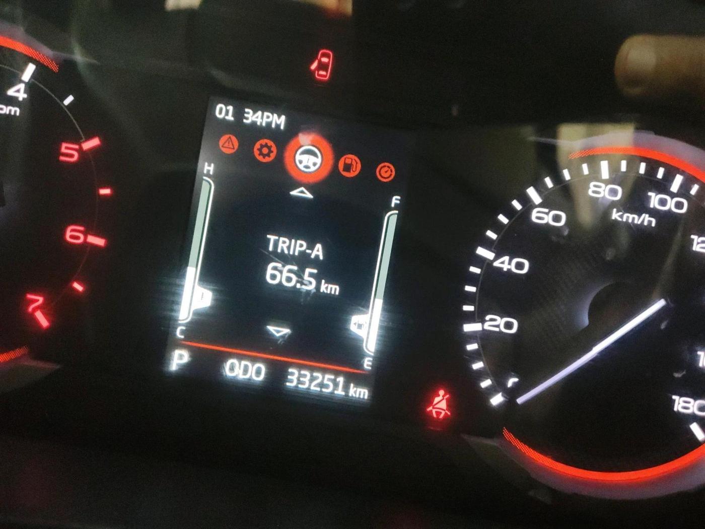 2020 Mahindra Thar LX D AT 4WD HT, Diesel, Automatic, 33,251 km, interior