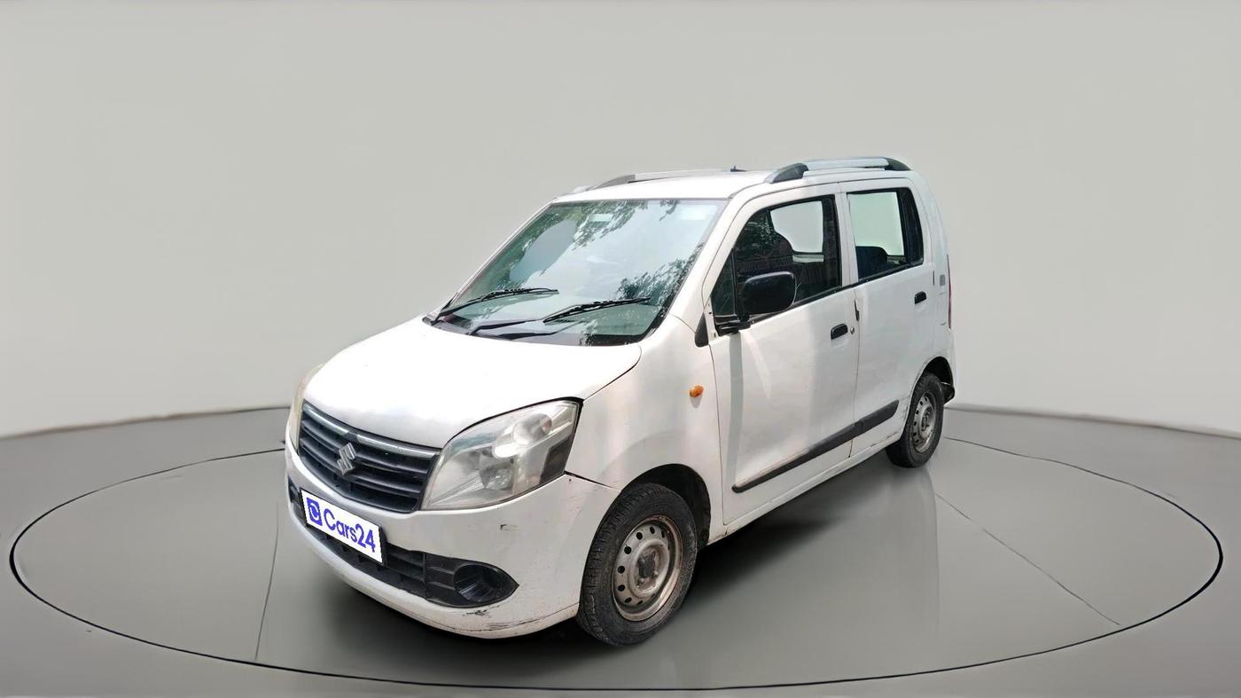 2012 Maruti Wagon R 1.0 LXI CNG, CNG, Manual, 1,39,417 km, exterior
