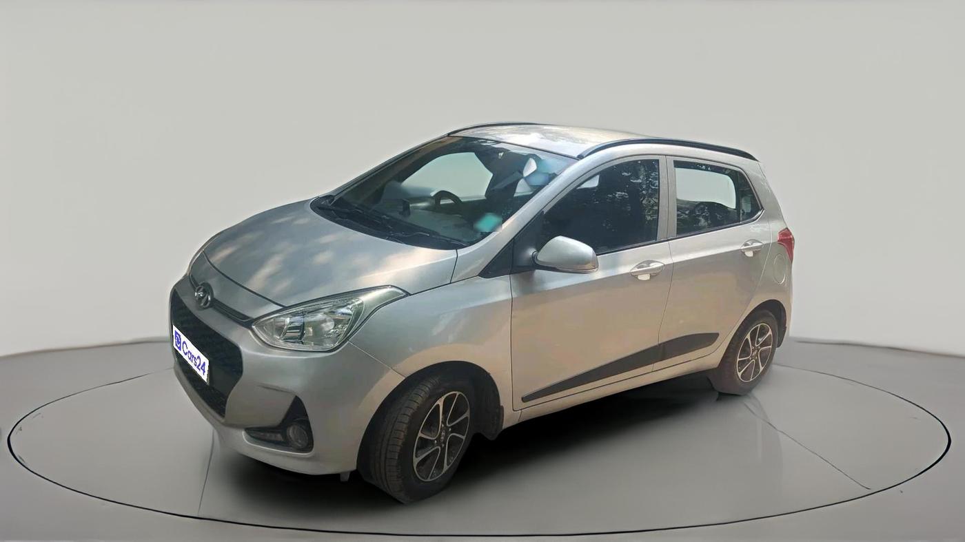 2017 Hyundai Grand i10 SPORTZ (O) AT 1.2 KAPPA VTVT, Petrol, Automatic, 42,150 km, exterior