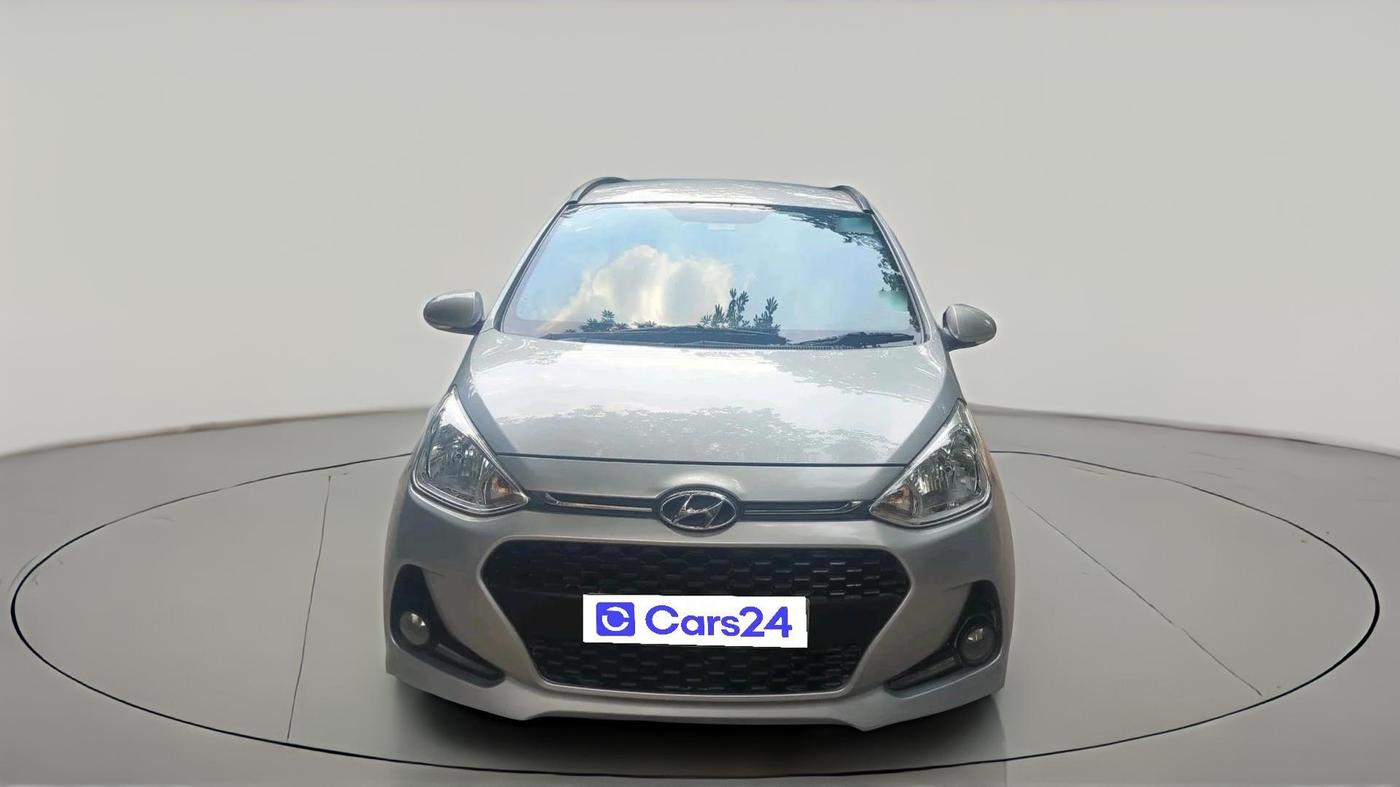2017 Hyundai Grand i10 SPORTZ (O) AT 1.2 KAPPA VTVT, Petrol, Automatic, 42,150 km, exterior