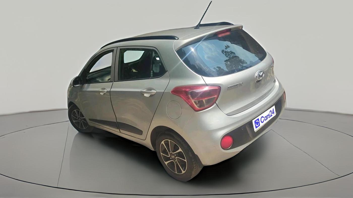2017 Hyundai Grand i10 SPORTZ (O) AT 1.2 KAPPA VTVT, Petrol, Automatic, 42,150 km, exterior