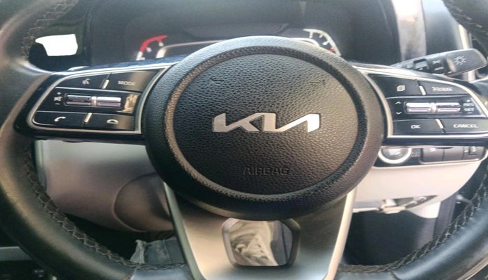 2022 KIA SONET HTX 1.5 AT, Diesel, Automatic, 56,607 km, interior