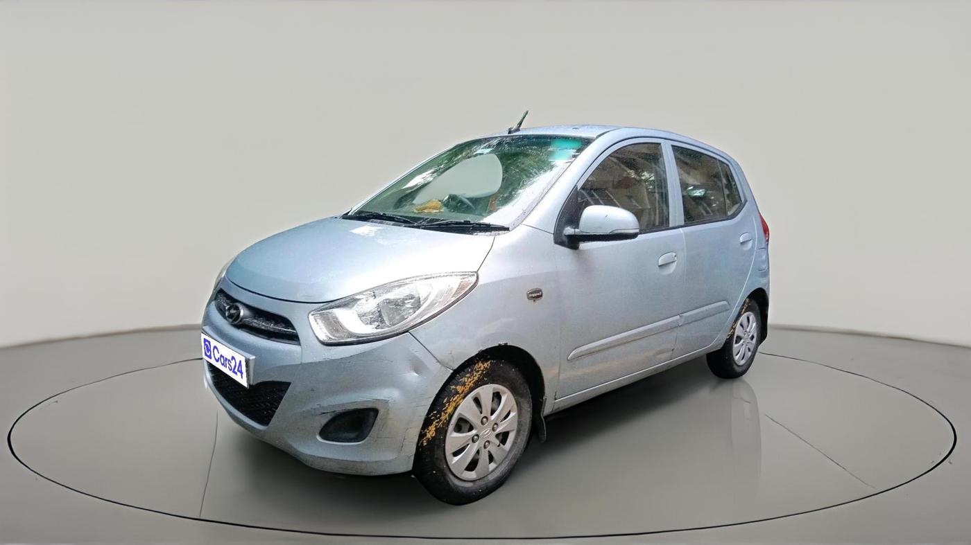 2011 Hyundai i10 SPORTZ 1.2 AT, Petrol, Automatic, 76,262 km, exterior