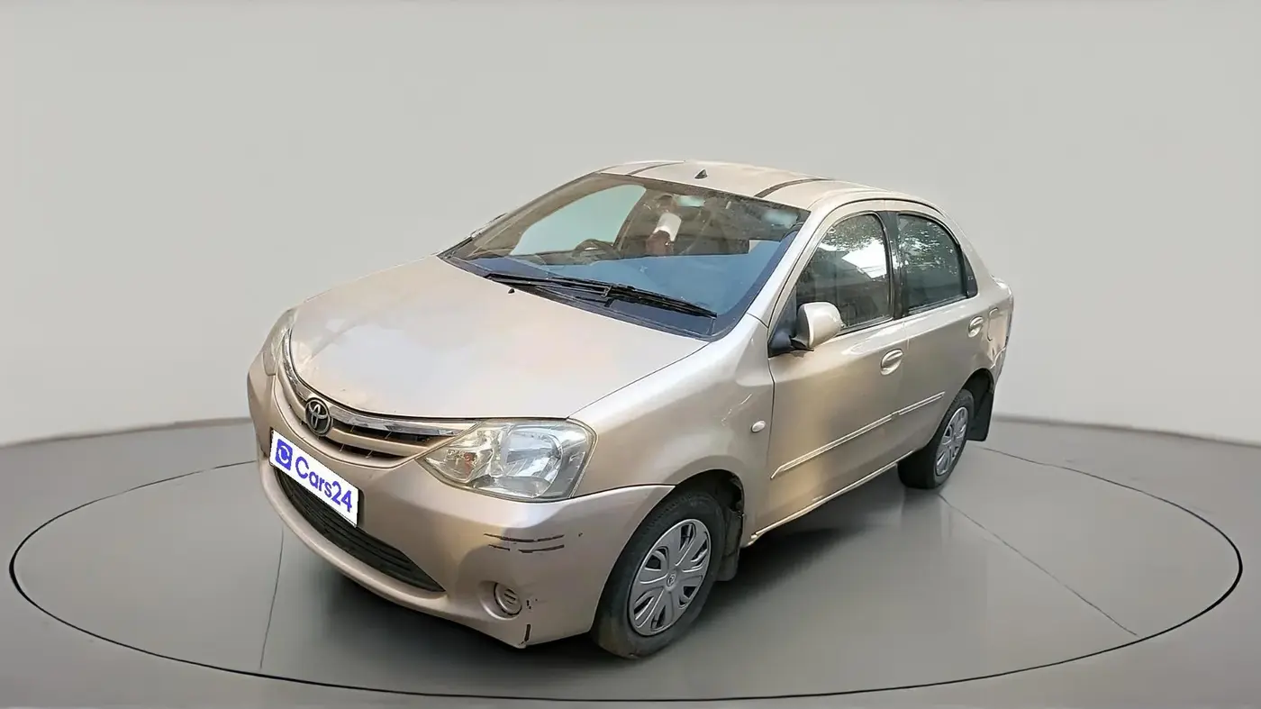 2011 Toyota Etios G SP, Petrol, Manual, 83,591 km, exterior