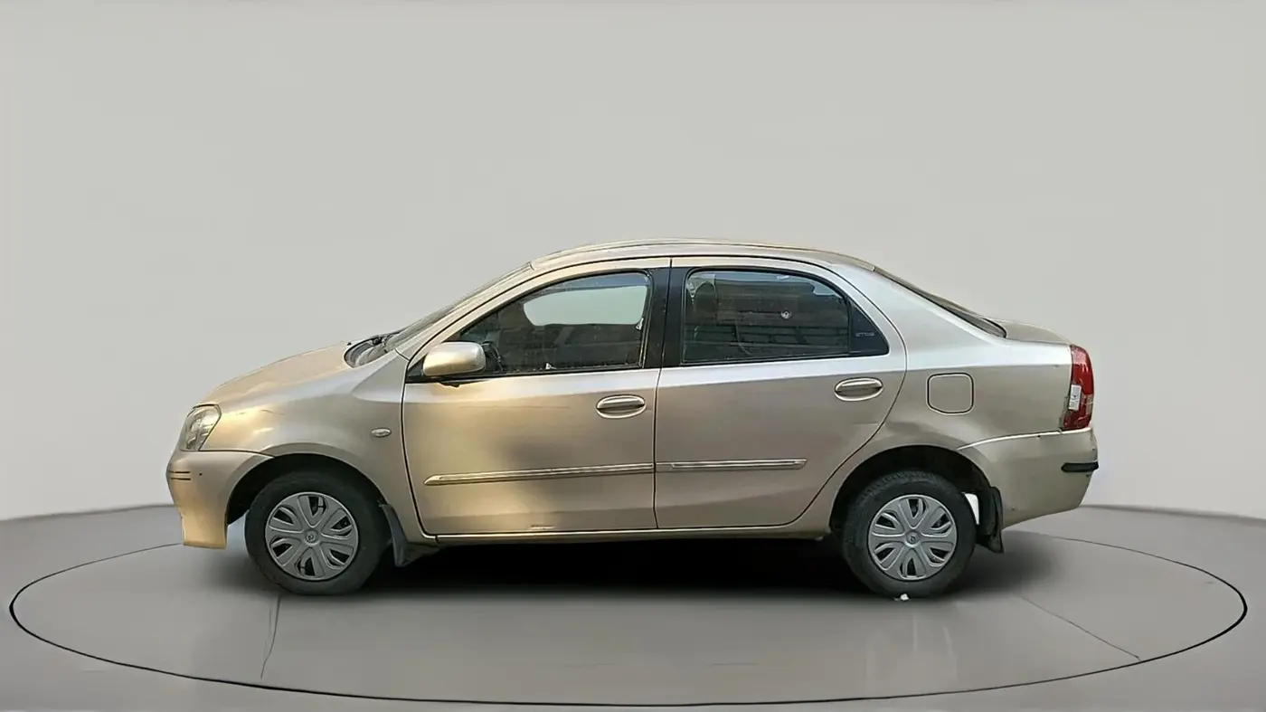 2011 Toyota Etios G SP, Petrol, Manual, 83,591 km, exterior