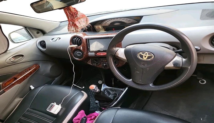 2011 Toyota Etios G SP, Petrol, Manual, 83,591 km, interior