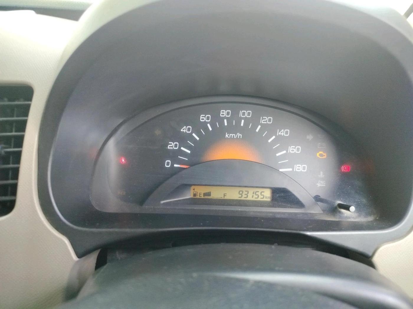 2016 Maruti Wagon R 1.0 LXI CNG, CNG, Manual, 93,155 km, interior