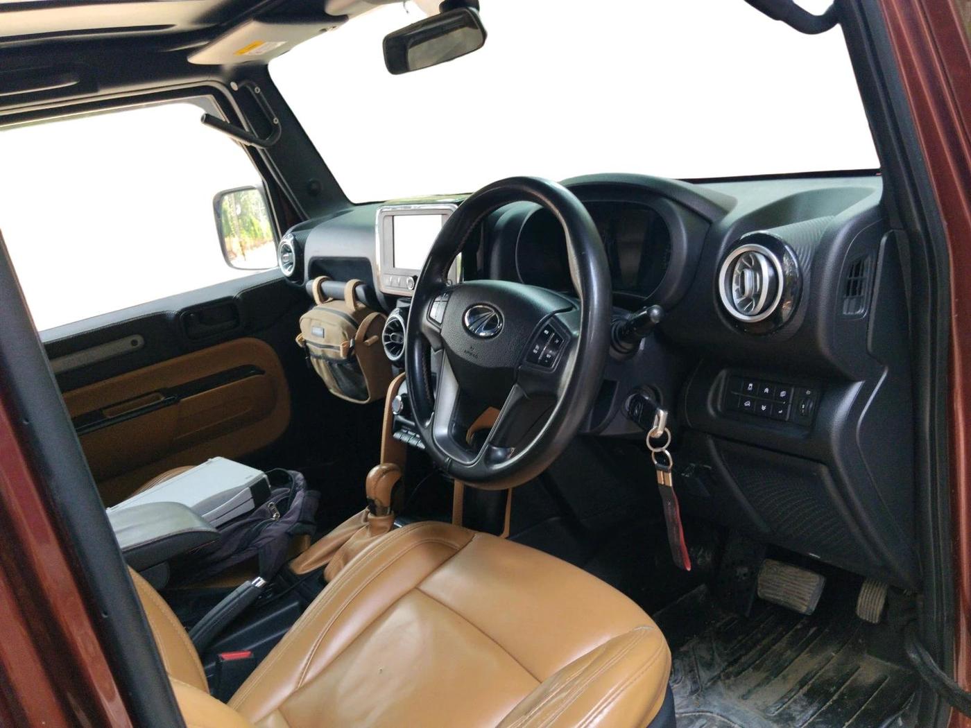2021 Mahindra Thar LX PETROL HT 4WD AT, Petrol, Automatic, 49,610 km, interior