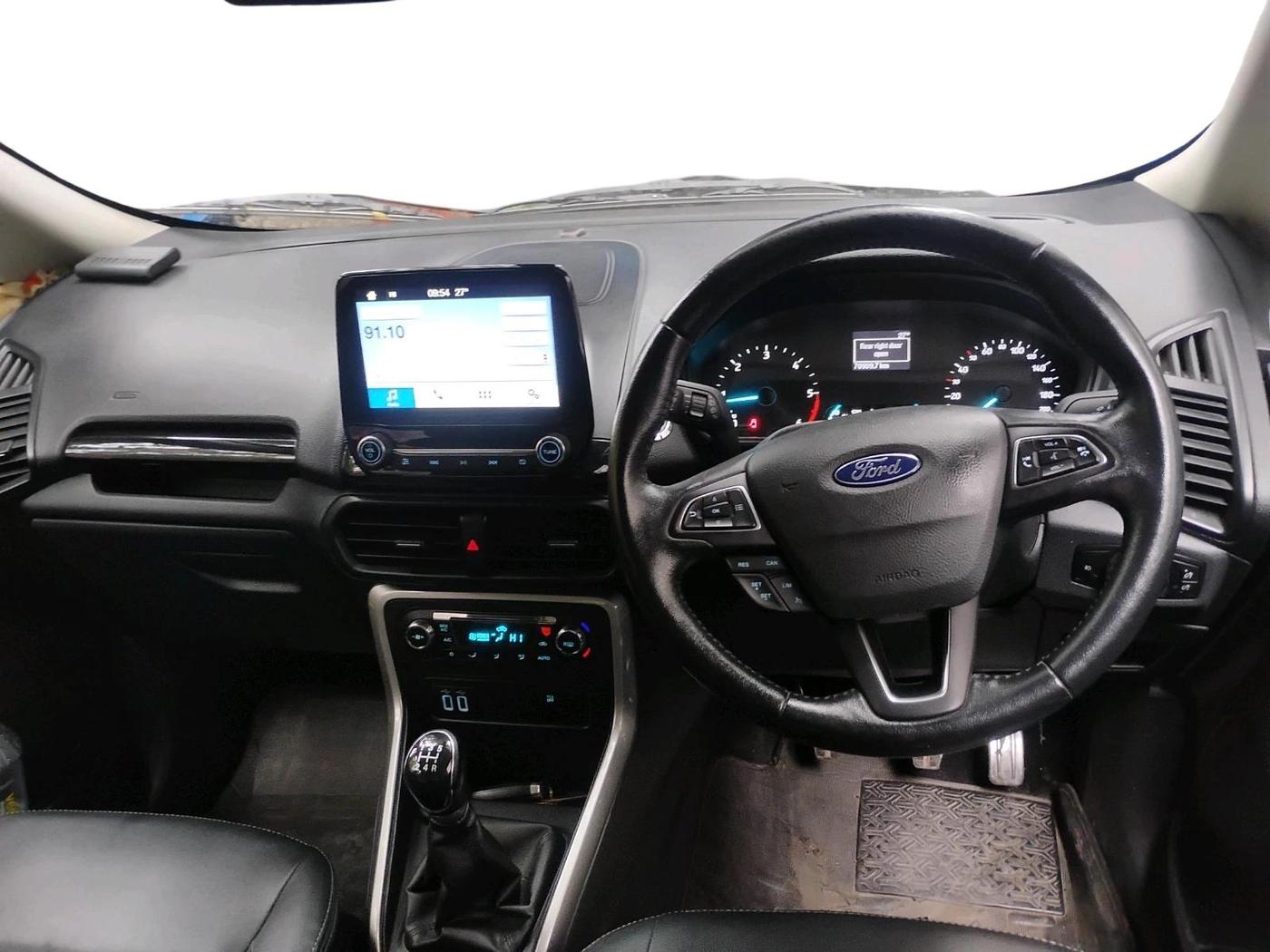 2017 Ford Ecosport TITANIUM+ 1.5L DIESEL, Diesel, Manual, 70,909 km, interior