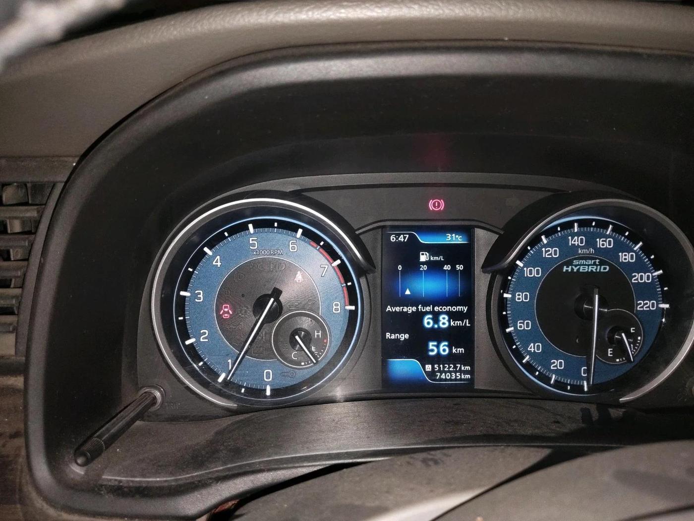 2019 Maruti Ertiga ZXI+ SHVS, Petrol, Manual, 74,035 km, interior