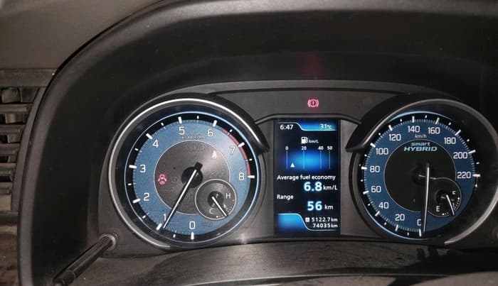 2019 Maruti Ertiga ZXI+ SHVS, Petrol, Manual, 74,035 km, interior