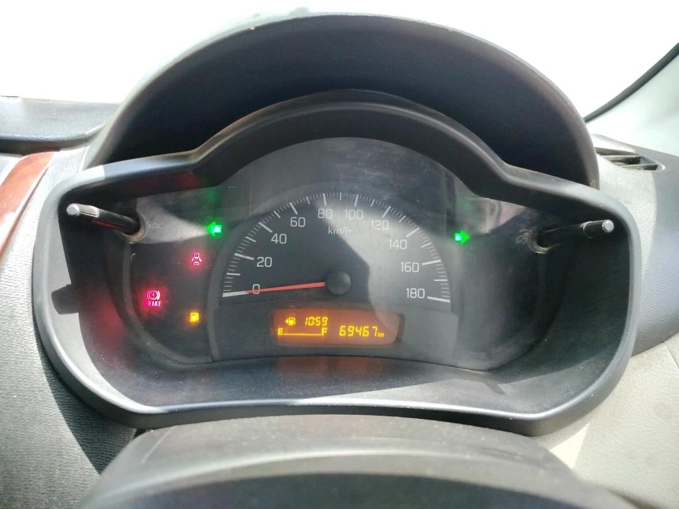 2016 Maruti Celerio VXI, CNG, Manual, 95,000 km, interior