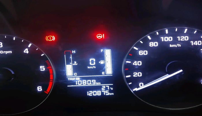 2017 Hyundai Creta SX 1.6 DIESEL, Diesel, Manual, 1,20,875 km, interior