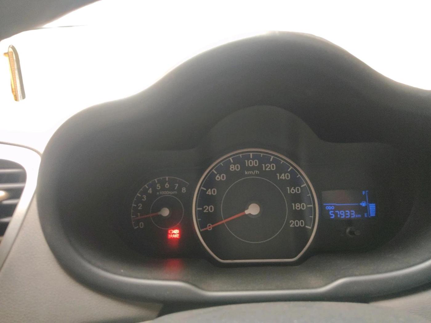 2011 Hyundai i10 MAGNA 1.2, Petrol, Manual, 57,933 km, interior