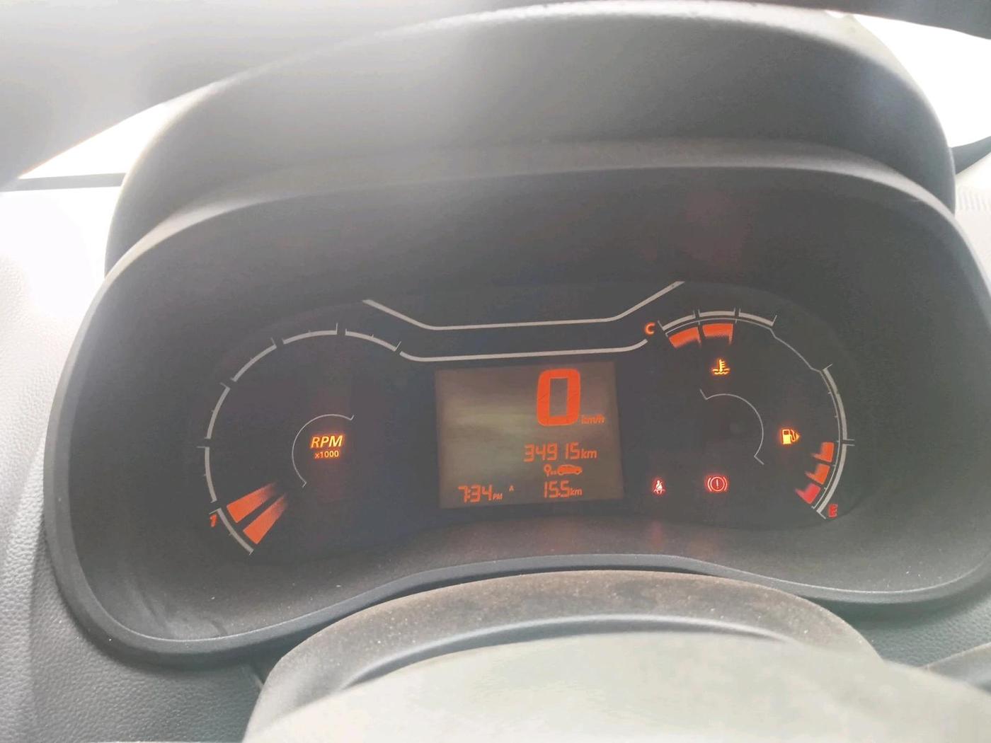 2020 Renault Kwid STD, Petrol, Manual, 34,915 km, interior