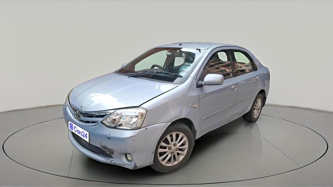 2012 Toyota Etios V, Petrol, Manual, 1,75,965 km, exterior