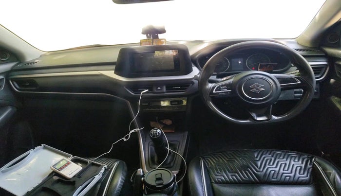 2022 Maruti BREZZA VXI SMART HYBRID, Petrol, Manual, 1,33,183 km, interior