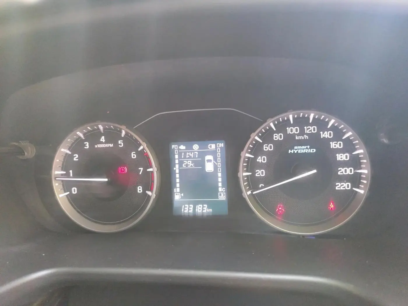 2022 Maruti BREZZA VXI SMART HYBRID, Petrol, Manual, 1,33,183 km, interior
