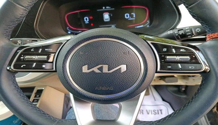 2022 KIA CARENS LUXURY PLUS 1.4 PETROL 7 STR, Petrol, Manual, 14,333 km, interior