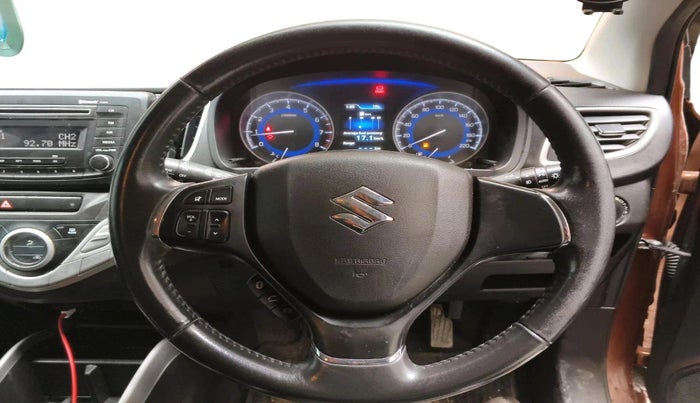 2017 Maruti Baleno ZETA PETROL 1.2, Petrol, Manual, 1,08,791 km, interior