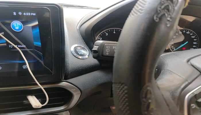 2019 Ford Ecosport TITANIUM + 1.5L PETROL AT, Petrol, Automatic, 77,696 km, interior