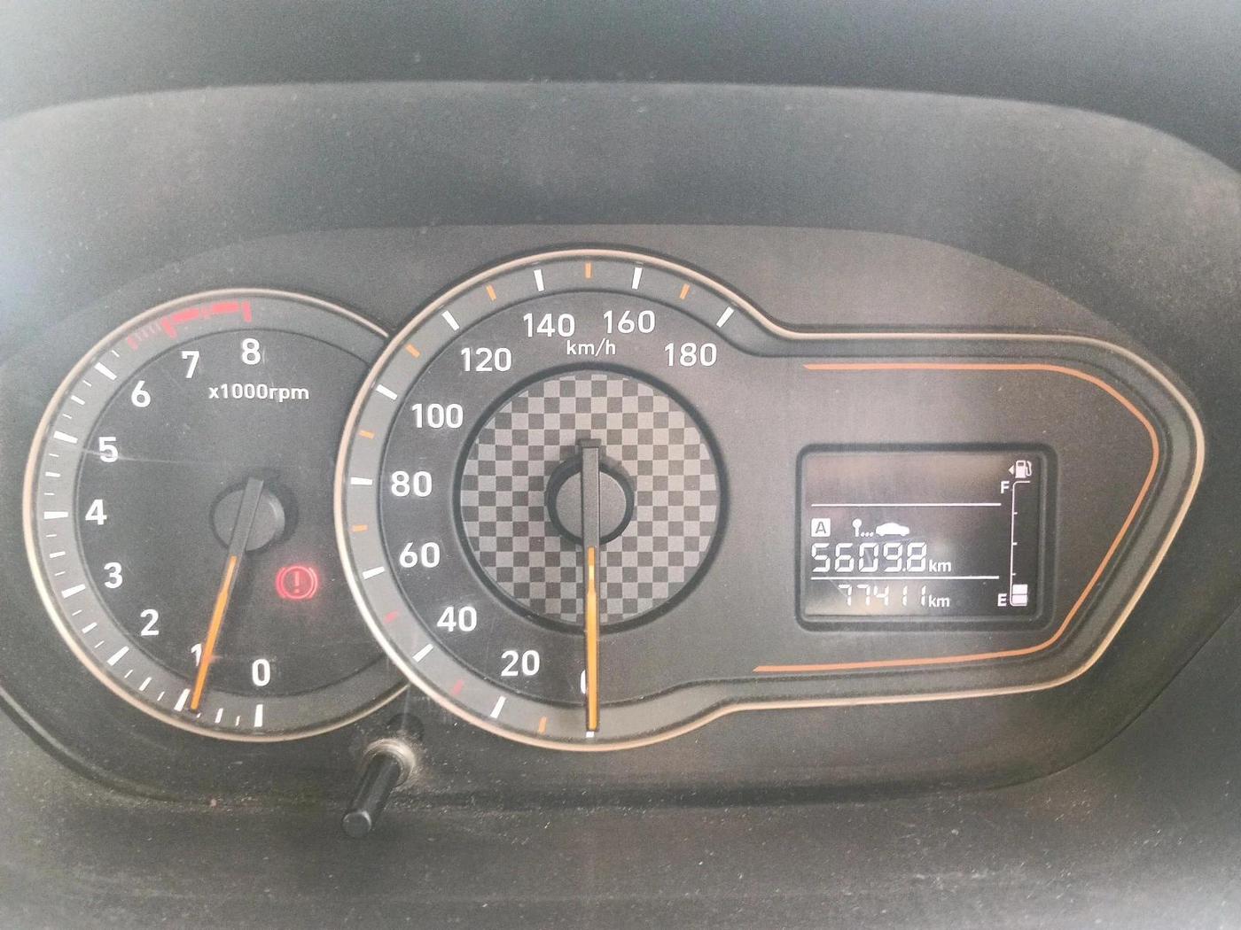 2019 Hyundai NEW SANTRO SPORTZ CNG, CNG, Manual, 77,411 km, interior