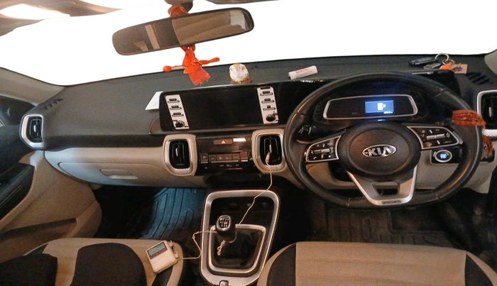 2021 KIA SONET HTX 1.0 IMT, Petrol, Manual, 43,843 km, interior