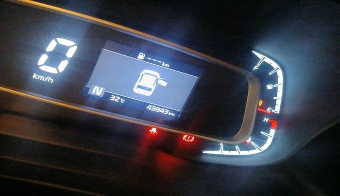 2021 KIA SONET HTX 1.0 IMT, Petrol, Manual, 43,843 km, interior